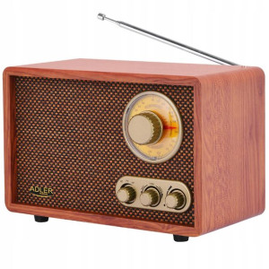 Stylowe Radio Drewniane Retro Fm Am Bluetooth