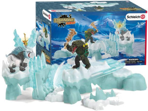 Schleich 42497 Atak Na Lodową Fortecę Figurka Eldrador