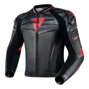 Kurtka REBELHORN VANDAL BLACK/FLO RED fluo GRATISY
