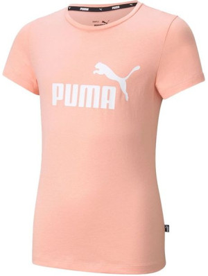 Koszulka dla dzieci Puma ESS Logo Tee G morelowa 587029 26