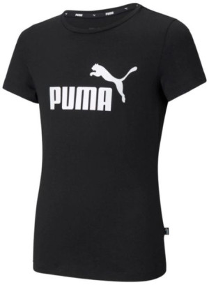 Koszulka dla dzieci Puma ESS Logo Tee G czarna 587029 01