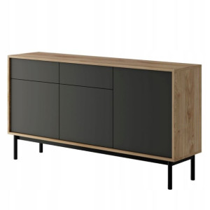 KOMODA na nóżkach NOWOCZESNA Shine 150 cm