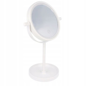 Duże Podświetlane Lustro Lusterko Kosmetyczne Led