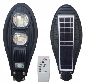 Lampa LED 100w latarnia głownia solarna
