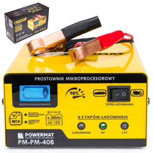 PROSTOWNIK MIKROPROCESOROWY Akumulatorowy 6V 12V