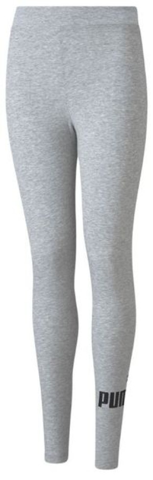 Legginsy dla dzieci Puma ESS Logo Leggings jasnoszare 587035 04