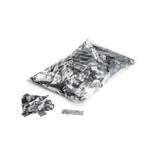 Metalizowane konfetti MAGIC FX w kształcie prostokątów - kolor srebrny