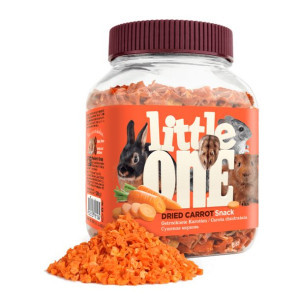 Little One Suszona Marchewka Przysmak Dla Gryzoni 200 g