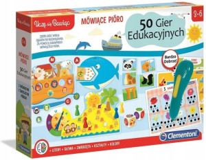 Clementoni Mówiące Pióro 50 gier
