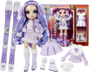 Rainbow High Violet Willow Lalka Modowa Winter Break 574804