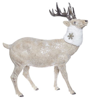 Figurka Renifer w kołnierzu