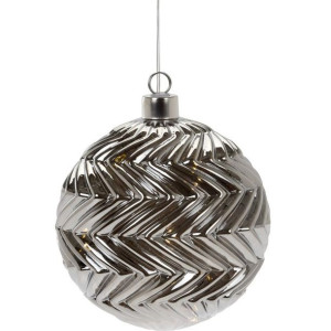 Bombka szklana LED 12 cm