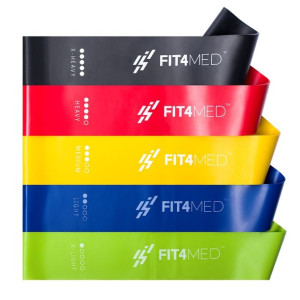 5 Gum Rozciągająca Taśma Oporowa Ćwiczeń Miniband
