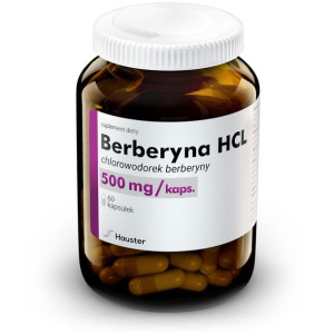 Berberyna 500mg 60 kaps