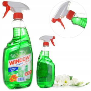 Płyn do mycia szyb 750 ml bez smug Flower WINDOW