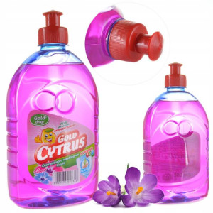 Płyn do mycia naczyń 500 ml Flowers GOLD CYTRUS