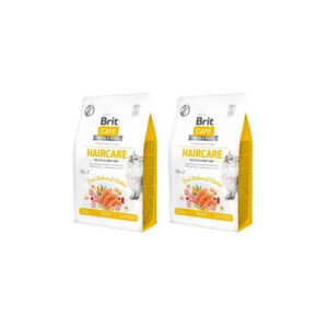 Pakiet Brit Care Grain Free Adult Haircare z Łososiem Karma Dla Dorosłych K