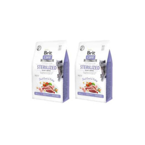 Pakiet BRIT Care Grain Free Sterilized Weight Control z Kaczką i Indykiem 2