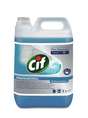 Płyn do mycia Cif Professional Brilliance Ocean 5L