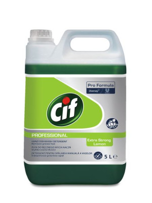 Płyn do naczyń Cif Professional Dishwash Extra Strong Lemon 5L