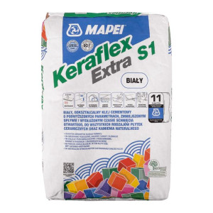 Klej Mapei Keraflex Extra S1 Biały 23kg