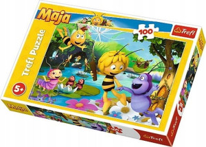 TREFL Puzzle Pszczółka Maja i przyjaciele 100el