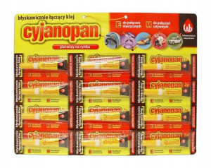 Klej Cyjanopan-m 2g twardy