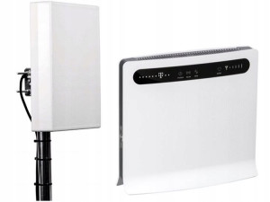 Zestaw router LTE Huawei B593 LTE MEGA ANTENA
