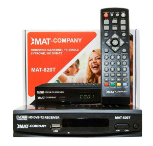 Tuner Dekoder Stb Hd Dvb-t Mpeg-4 E-ac3 Mux8 Mux-8