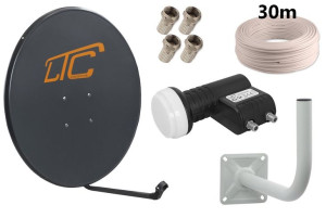 Antena Satelitarna Czasza Sat Ltc 110 Twin Gratisy