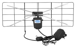 Polska Mocna Antena Tv Pokojowa Dvb-t + 69 Db