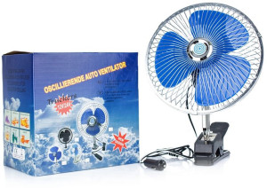 Wiatrak Wentylator Samochodowy Obrotowy 12v 6''