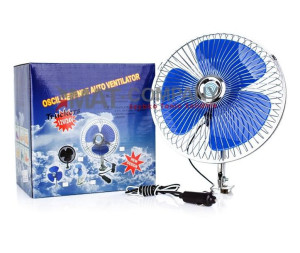 Wiatrak Wentylator Samochodowy Obrotowy 12v 6''