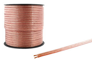 Przewód Kabel Głośnikowy 2x4.00 Cu-ofc 100% Miedź