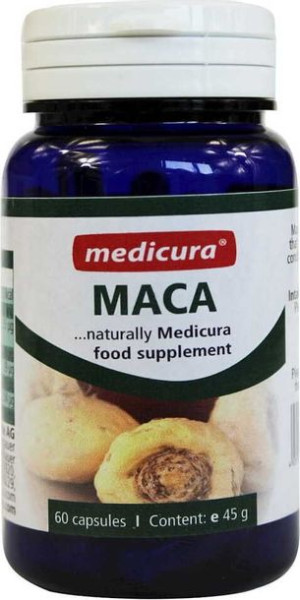 Maca (korzeń) W Kapsułkach 45 G (60 Szt.) - Medicura