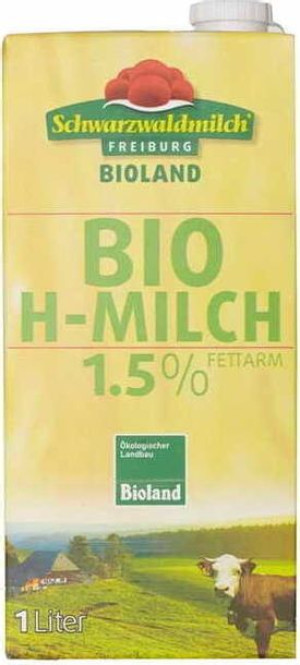 Mleko 1.5% bez laktozy 1 l Schwarzwaldmilch