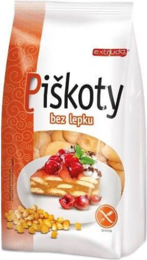 Biszkopty bezglutenowe 120 g Extrudo