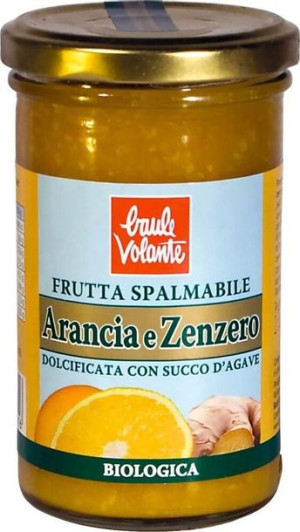 Dżem z pomarańczy i imbiru BIO 280 g Baule Volante