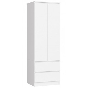 Szafa Dwudrzwiowa 60cm Biały Mat SOFT AC -  8 kolorów