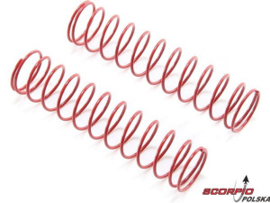 Axial Sprężyna 12.5x60mm 1.13lbs czerwona/biała (2)