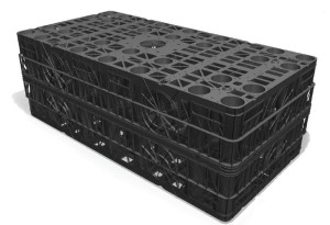 Skrzynka rozsączająca Rainbox 300L, Drenaż