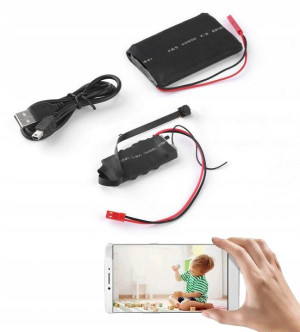 Mini Ukryta Kamera Szpiegowska Wifi Na Żywo Fullhd