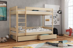Łóżko piętrowe ZOSIA + materace gratis 160x80