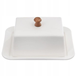 Maselniczka Porcelanowa 17x14x8,5cm. Czeski Orion