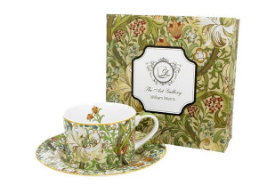Filiżanka ze spodkiem 240 ml GOLDEN LILY William Morris DUO