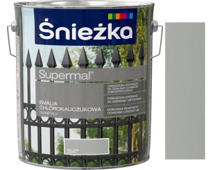 Śnieżka Emalia Chlorokauczuk Popielaty 7038 10l