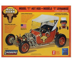 Model plastikowy - Bull Horn Ford Model T Hot Rod - Lindberg