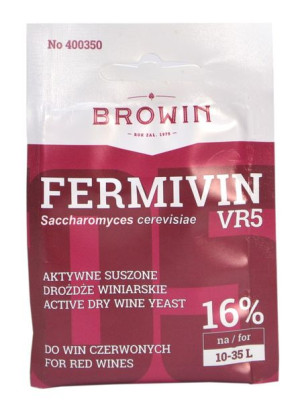 aktywne drożdże winiarskie FERMIVIN VR5