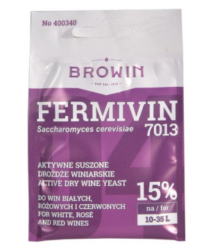 aktywne drożdże winiarskie FERMIVIN Browin