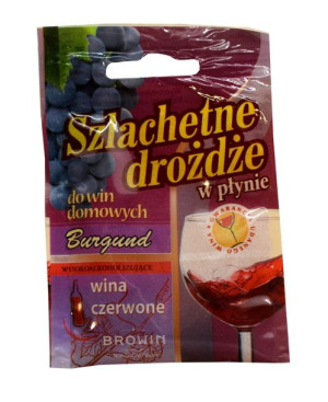 Drożdże winiarskie w płynie szlachetne BURGUND